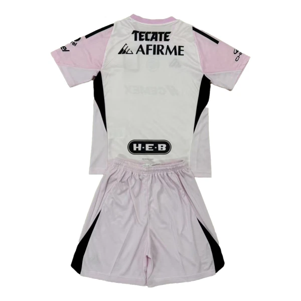 Tigres UANL Torwart Trikot 25/26 für Kinder Rosa