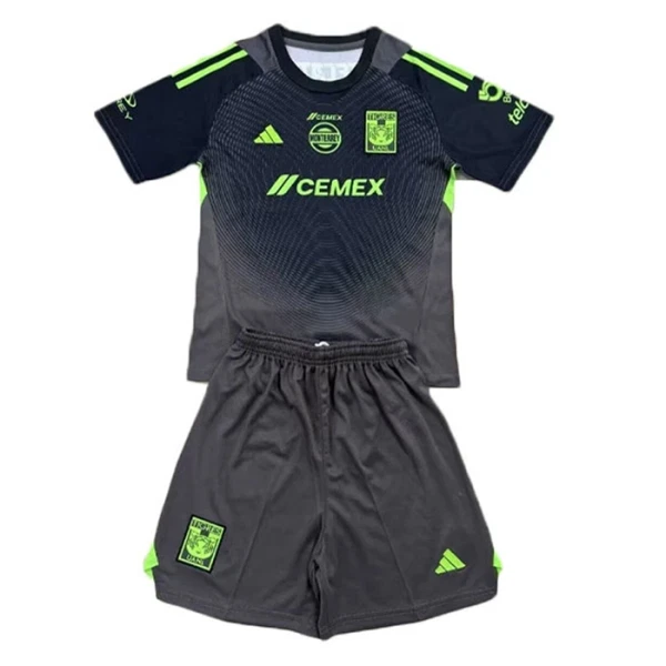 Tigres UANL Torwart Trikot 25/26 für Kinder Schwarz Tigres UANL Torwart Trikot 25/26 für Kinder Schwarz