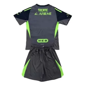 Tigres UANL Torwart Trikot 25/26 für Kinder Schwarz