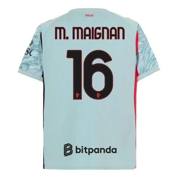 AC Milan M. Maignan 16 Torwart Trikot 25/26 für Herren Blau AC Milan M. Maignan 16 Torwart Trikot 25/26 für Herren Blau