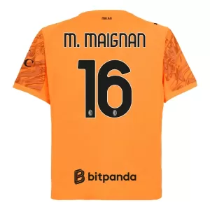 AC Milan M. Maignan 16 Torwart Trikot 25/26 für Herren Orange AC Milan M. Maignan 16 Torwart Trikot 25/26 für Herren Orange