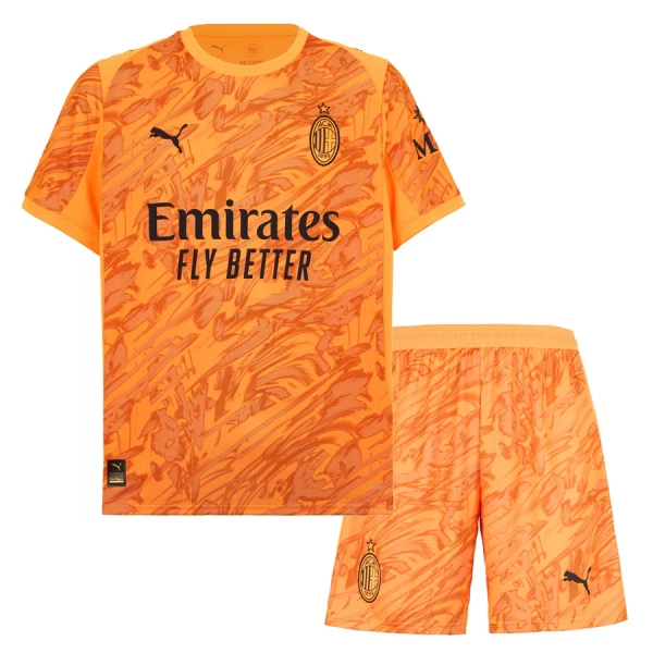 AC Milan M. Maignan 16 Torwart Trikot 25/26 für Kinder Orange