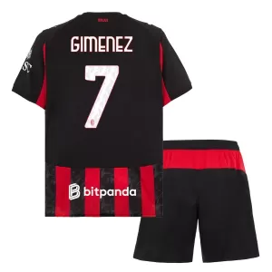 AC Milan Santiago Gimenez 7 Heimtrikot 25/26 für Kinder AC Milan Santiago Gimenez 7 Heimtrikot 25/26 für Kinder