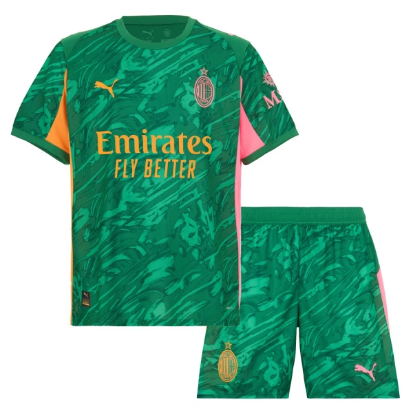 AC Milan Torwart Trikot 25/26 für Kinder Grün AC Milan Torwart Trikot 25/26 für Kinder Grün