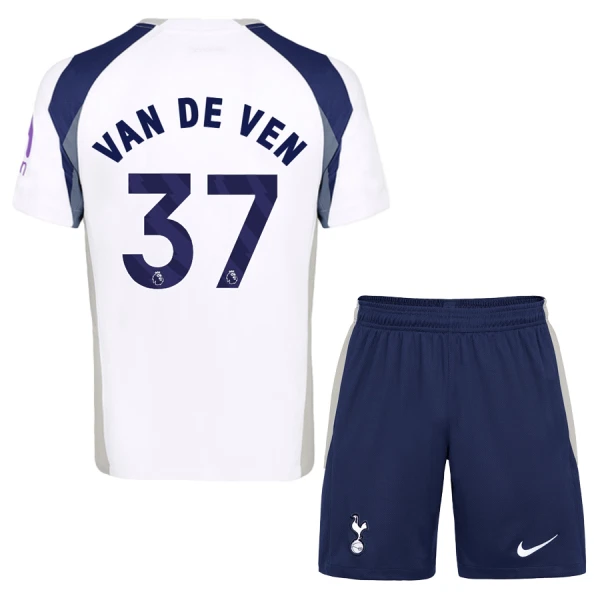 Tottenham Hotspur Van De Ven 37 Heimtrikot 25/26 für Kinder Tottenham Hotspur Van De Ven 37 Heimtrikot 25/26 für Kinder