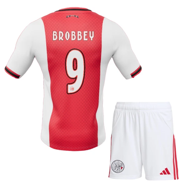 Ajax Amsterdam Brobbey 9 Heimtrikot 25/26 für Kinder Ajax Amsterdam Brobbey 9 Heimtrikot 25/26 für Kinder