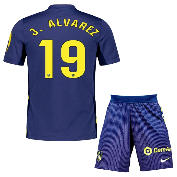 Atlético Madrid Julián Álvarez 19 Auswärtstrikot 25/26 für Kinder Atlético Madrid Julián Álvarez 19 Auswärtstrikot 25/26 für Kinder