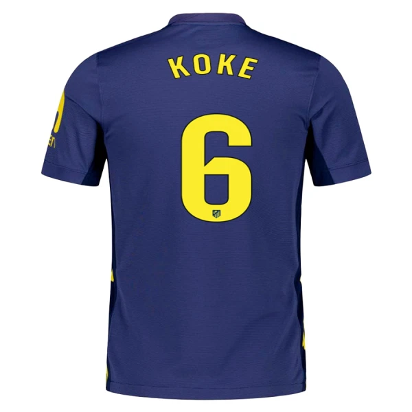 Atlético Madrid Koke 6 Auswärtstrikot 25/26 für Herren Atlético Madrid Koke 6 Auswärtstrikot 25/26 für Herren