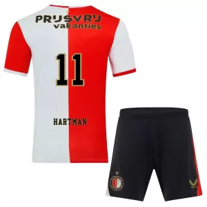 Feyenoord Rotterdam Hartman 11 Heimtrikot 25/26 für Kinder Feyenoord Rotterdam Hartman 11 Heimtrikot 25/26 für Kinder
