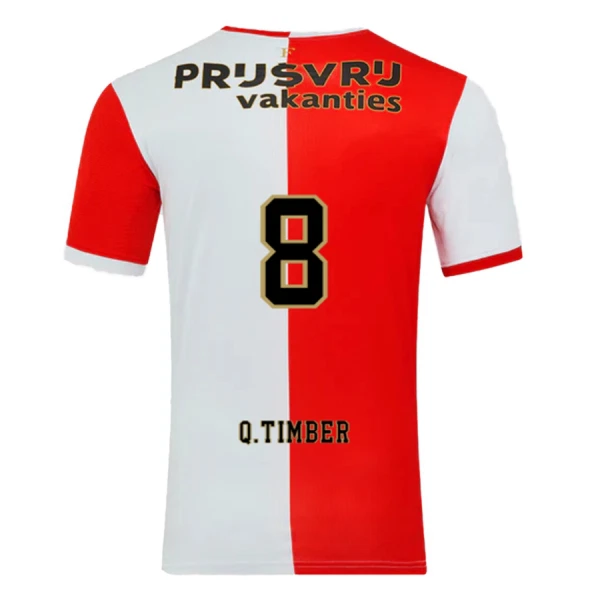 Feyenoord Rotterdam Q. Timber 8 Heimtrikot 25/26 für Herren Feyenoord Rotterdam Q. Timber 8 Heimtrikot 25/26 für Herren