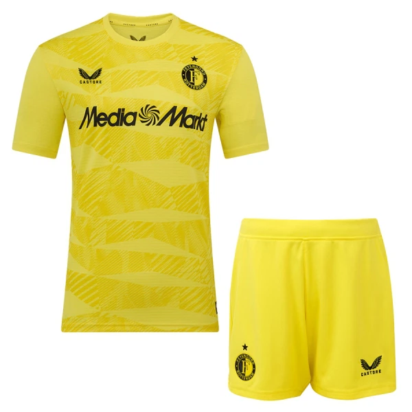 Feyenoord Rotterdam Torwart Trikot 25/26 für Kinder Gelb Feyenoord Rotterdam Torwart Trikot 25/26 für Kinder Gelb
