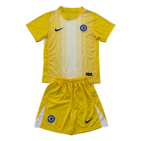 Chelsea Torwart Trikot 25/26 für Kinder Gelb