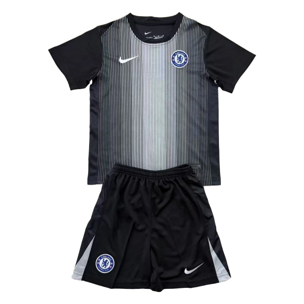 Chelsea Torwart Trikot 25/26 für Kinder Schwarz Chelsea Torwart Trikot 25/26 für Kinder Schwarz