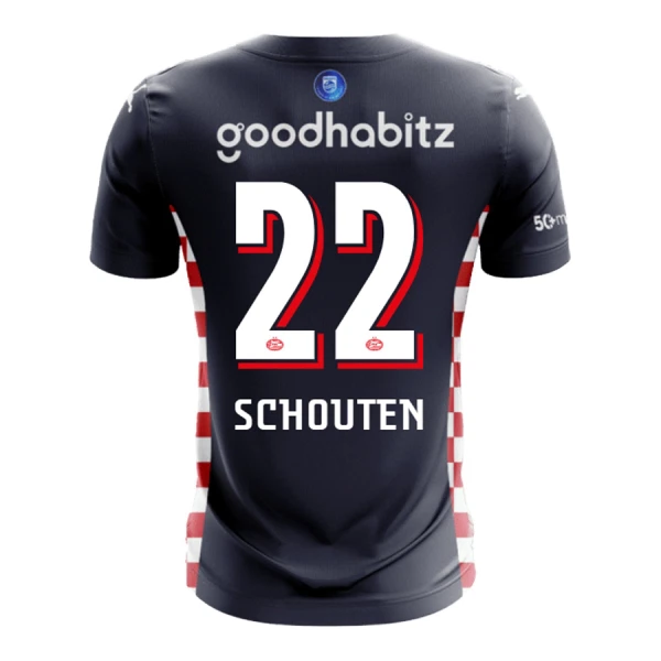 PSV Eindhoven Schouten 22 Auswärtstrikot 25/26 für Herren PSV Eindhoven Schouten 22 Auswärtstrikot 25/26 für Herren