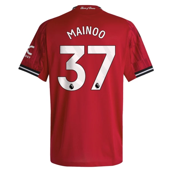 Manchester United Mainoo 37 Heimtrikot 25/26 für Herren Manchester United Mainoo 37 Heimtrikot 25/26 für Herren