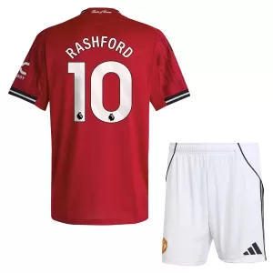 Manchester United Marcus Rashford 10 Heimtrikot 25/26 für Kinder Manchester United Marcus Rashford 10 Heimtrikot 25/26 für Kinder
