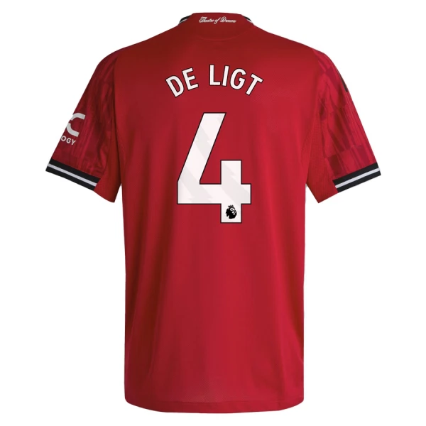 Manchester United Matthijs de Ligt 4 Heimtrikot 25/26 für Herren Manchester United Matthijs de Ligt 4 Heimtrikot 25/26 für Herren