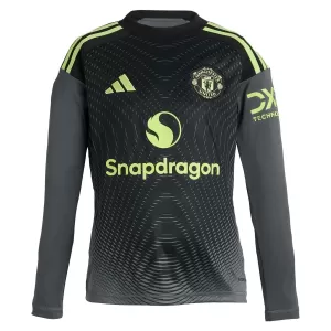 Manchester United Torwart Heimtrikot 25/26 Langarm für Kinder