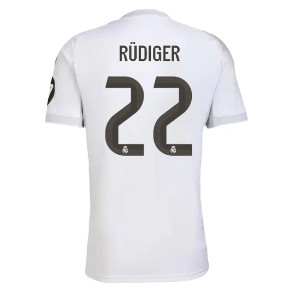 Real Madrid Antonio Rudiger 22 Heimtrikot 25/26 für Herren Real Madrid Antonio Rudiger 22 Heimtrikot 25/26 für Herren