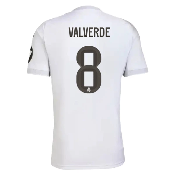 Real Madrid Federico Valverde 8 Heimtrikot 25/26 für Herren Real Madrid Federico Valverde 8 Heimtrikot 25/26 für Herren