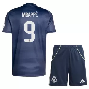 Real Madrid Kylian Mbappé 9 Auswärtstrikot 25/26 für Kinder Real Madrid Kylian Mbappé 9 Auswärtstrikot 25/26 für Kinder