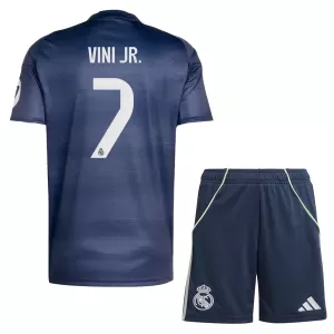 Real Madrid Vinicius Junior 7 Auswärtstrikot 25/26 für Kinder