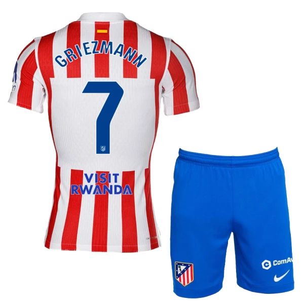Atlético Madrid Antoine Griezmann 7 Heimtrikot 25/26 für Kinder Atlético Madrid Antoine Griezmann 7 Heimtrikot 25/26 für Kinder