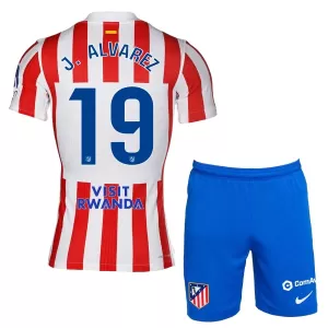 Atlético Madrid Julián Álvarez 19 Heimtrikot 25/26 für Kinder Atlético Madrid Julián Álvarez 19 Heimtrikot 25/26 für Kinder
