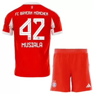 FC Bayern München Jamal Musiala 42 Heimtrikot 25/26 für Kinder FC Bayern München Jamal Musiala 42 Heimtrikot 25/26 für Kinder