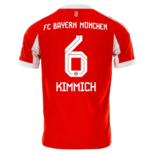 FC Bayern München Joshua Kimmich 6 Heimtrikot 25/26 für Herren FC Bayern München Joshua Kimmich 6 Heimtrikot 25/26 für Herren