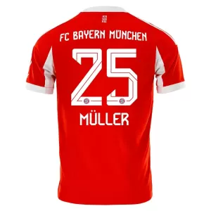 FC Bayern München Thomas Müller 25 Heimtrikot 25/26 für Herren FC Bayern München Thomas Müller 25 Heimtrikot 25/26 für Herren