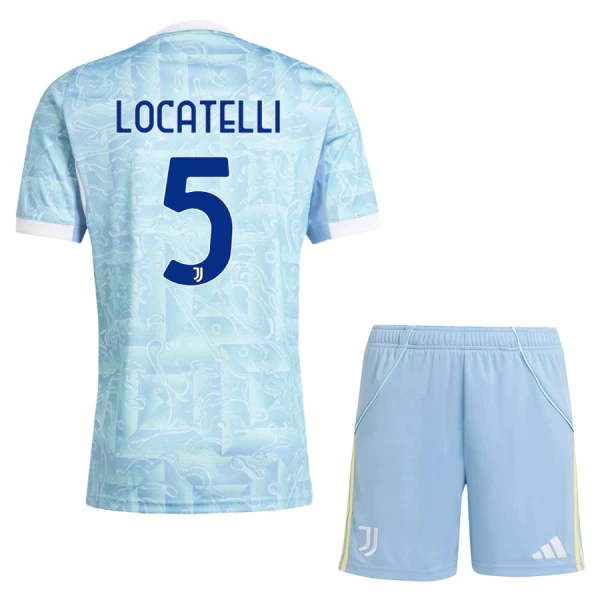 Juventus Locatelli 5 Auswärtstrikot 25/26 für Kinder Juventus Locatelli 5 Auswärtstrikot 25/26 für Kinder