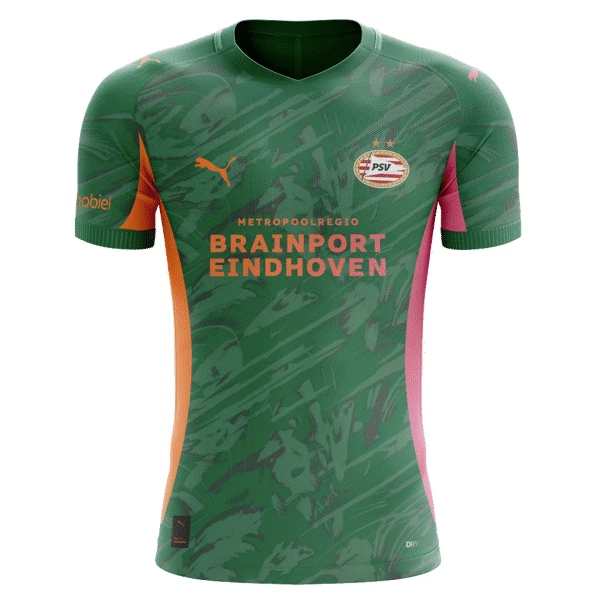 PSV Eindhoven Torwart Trikot 25/26 für Herren Grün PSV Eindhoven Torwart Trikot 25/26 für Herren Grün