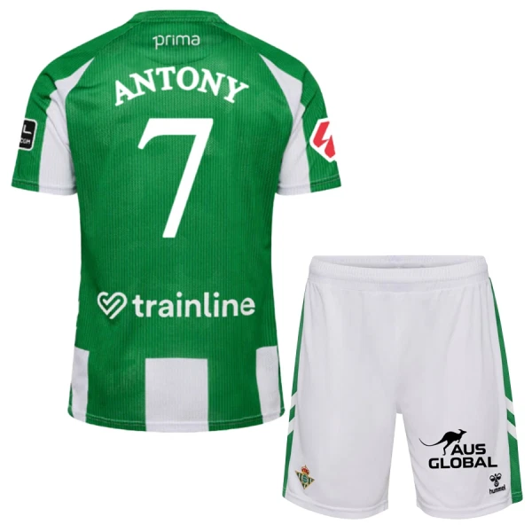 Real Betis Antony Santos 7 Heimtrikot 25/26 für Kinder Real Betis Antony Santos 7 Heimtrikot 25/26 für Kinder