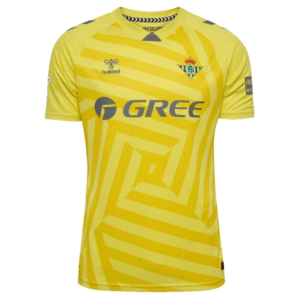 Real Betis Torwart Trikot 25/26 für Herren Gelb