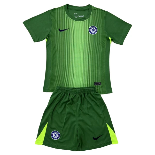 Chelsea Torwart Trikot 25/26 für Kinder Grün