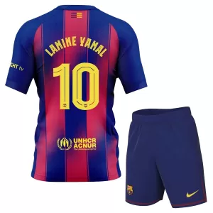 FC Barcelona Lamine Yamal 10 Heimtrikot 25/26 für Kinder