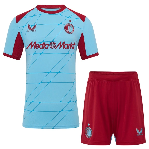 Feyenoord Rotterdam Ausweichtrikot 25/26 für Kinder