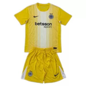 Inter Milan Torwart Trikot 25/26 für Kinder Gelb Inter Milan Torwart Trikot 25/26 für Kinder Gelb