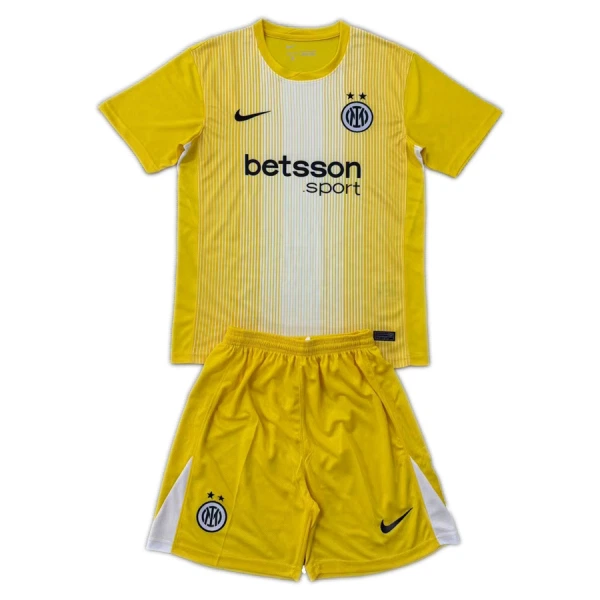Inter Milan Torwart Trikot 25/26 für Kinder Gelb