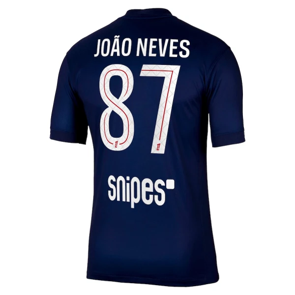 Paris Saint-Germain Joao Neves 87 Heimtrikot 25/26 für Herren