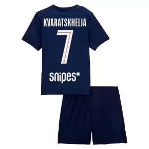 Paris Saint-Germain Kvaratskhelia 7 Heimtrikot 25/26 für Kinder