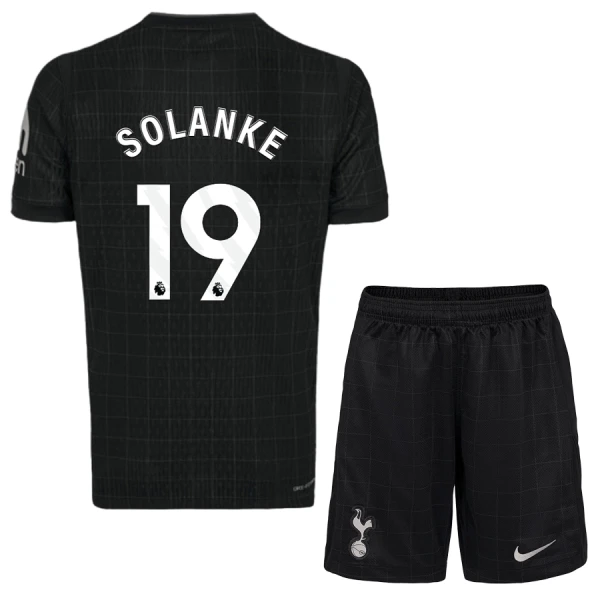Tottenham Hotspur Solanke 19 Auswärtstrikot 25/26 für Kinder