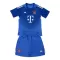 FC Bayern München Torwart Trikot 25/26 für Kinder Blau