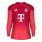 FC Bayern München Torwart Trikot 25/26 Langarm für Herren Rot