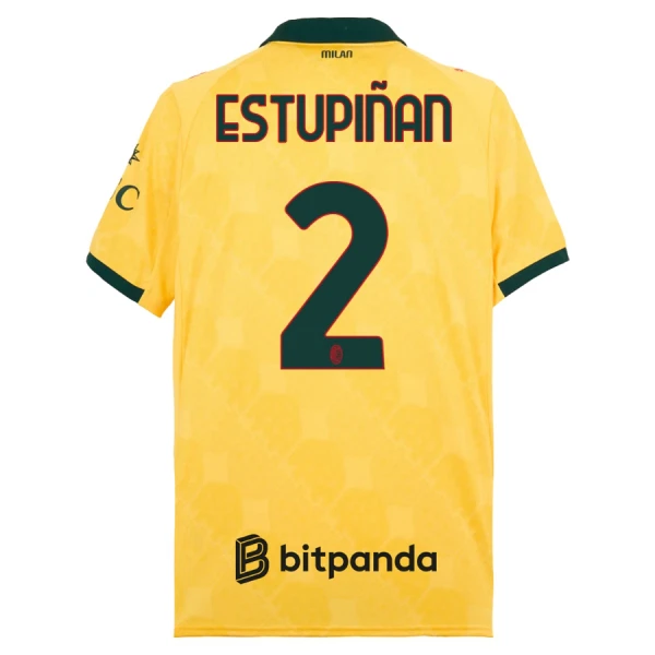 AC Milan Estupinan 2 Ausweichtrikot 25/26 für Herren