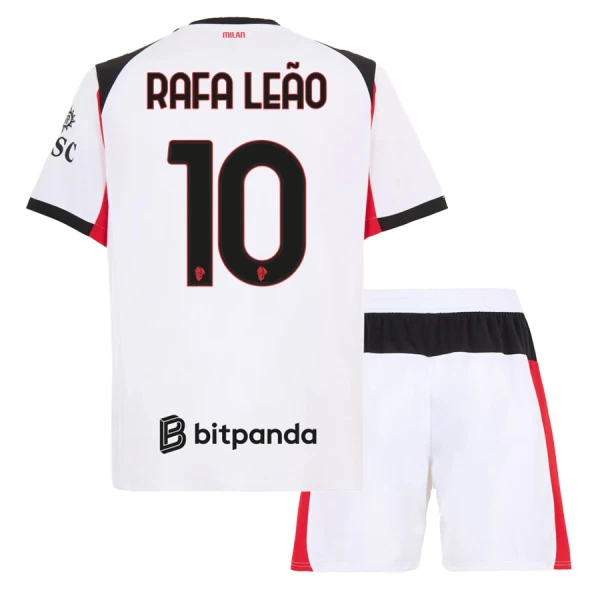 AC Milan Rafael Leão 10 Auswärtstrikot 25/26 für Kinder