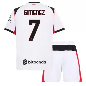 AC Milan Santiago Gimenez 7 Auswärtstrikot 25/26 für Kinder AC Milan Santiago Gimenez 7 Auswärtstrikot 25/26 für Kinder