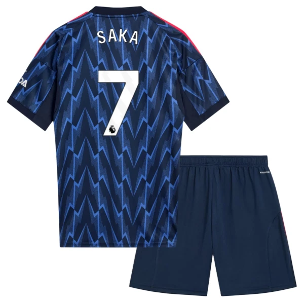 Arsenal Bukayo Saka 7 Auswärtstrikot 25/26 für Kinder Arsenal Bukayo Saka 7 Auswärtstrikot 25/26 für Kinder