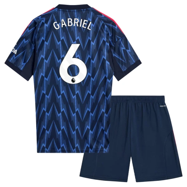 Arsenal Gabriel 6 Auswärtstrikot 25/26 für Kinder Arsenal Gabriel 6 Auswärtstrikot 25/26 für Kinder